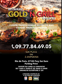 Menu du Gold'n Grill à Pacy-sur-Eure
