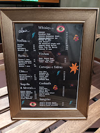 Menu du Alma Porto à Porto