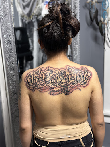 Explore hood neck tattoo ideas, creative tattoo ideas in North Brunswick, available at The City of Angels Tattoo