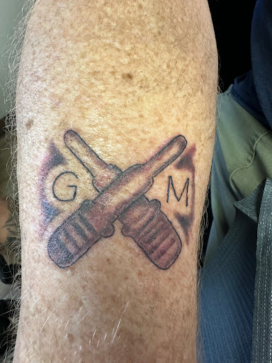 Explore mens christian tattoo ideas, creative tattoo ideas in Kingsland, available at These Colors Dont Run Tattoo & Piercing