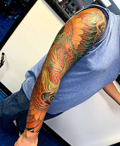 Explore medieval tattoo ideas, creative tattoo ideas in Roanoke, available at Saint Cecilias Art Studio