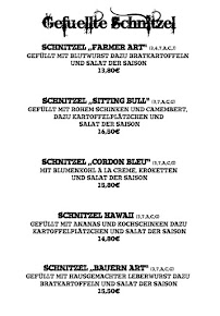 Menu / carte de Der Pferdestall - Saloon à Einöllen