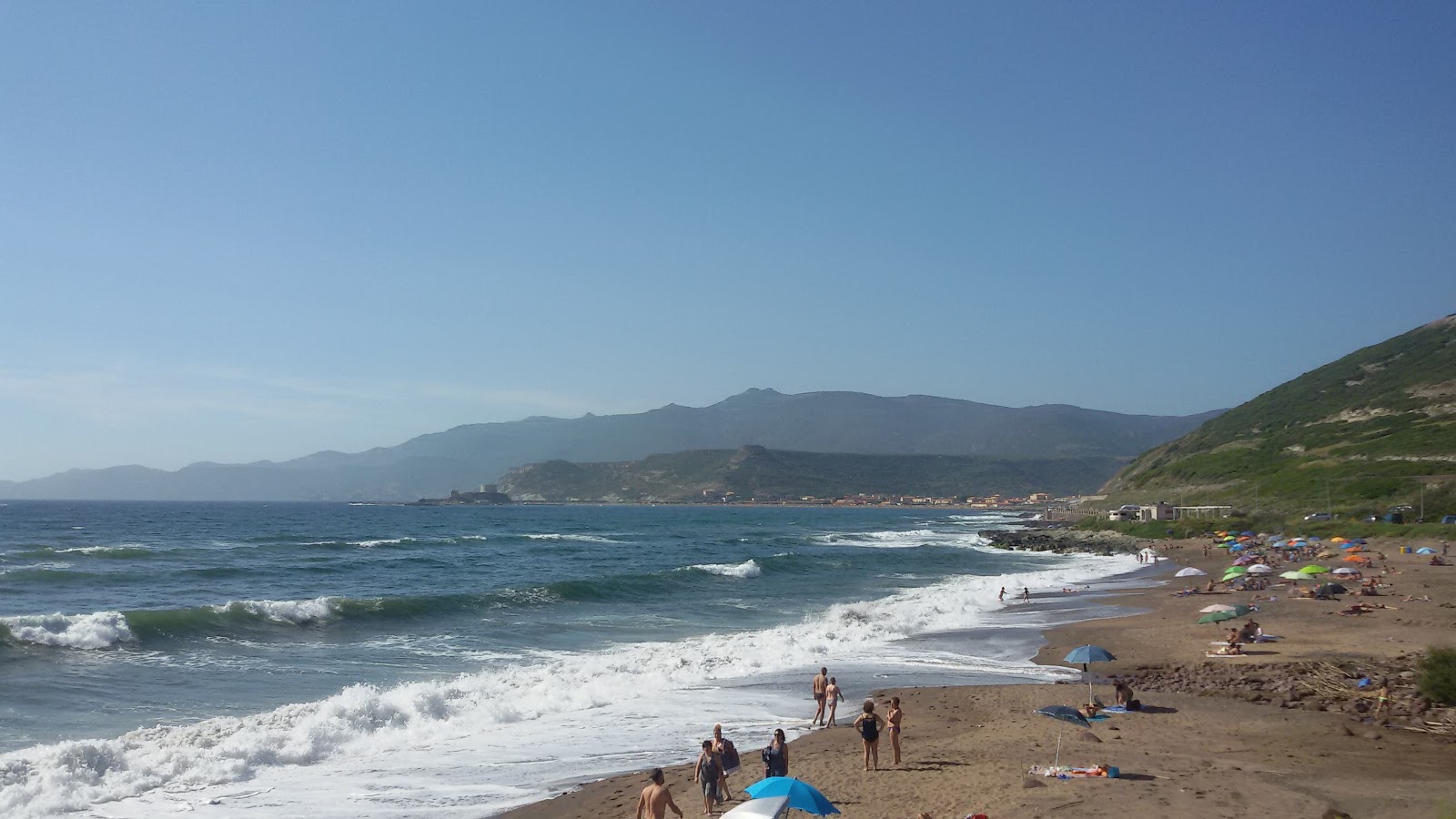 Foto van Turas beach en de nederzetting