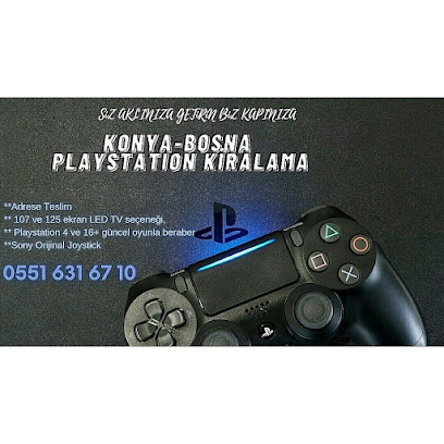 Konya Bosna Playstation Kiralama