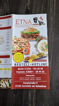 Etna à Zarrentin am Schaalsee menu