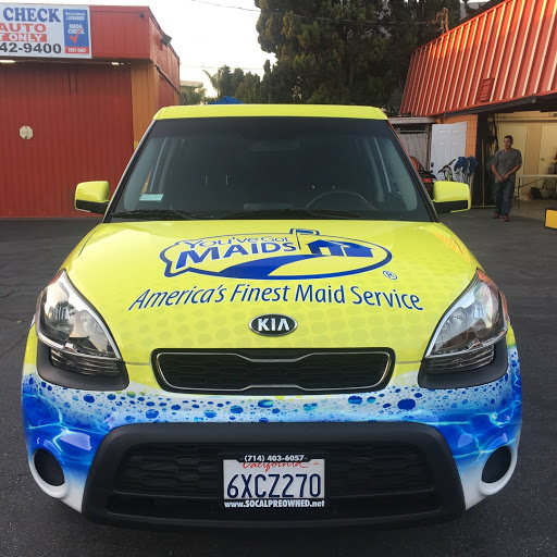 Vehicle wrapping service Santa Ana