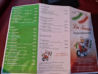 Menu / carte de Pizzeria La Tana à Schmidmühlen