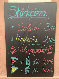 Pizzas à emporter Pi Pizza und Eis am Neckar à Mannheim - menu / carte