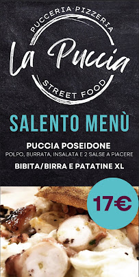 LA PUCCIA - Olbia à Olbia menu
