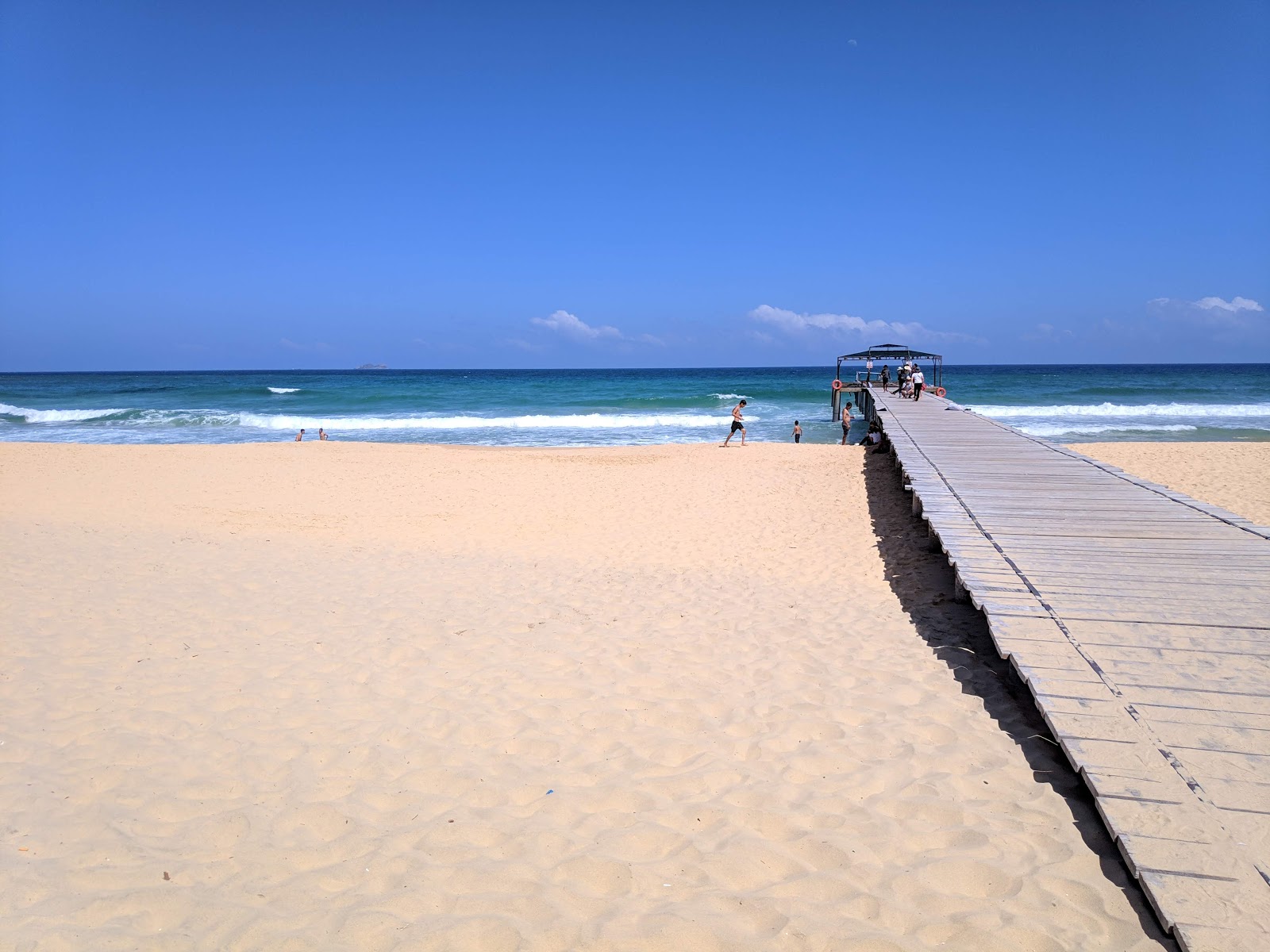 Foto van Ky Co Beach met gemiddeld niveau van netheid