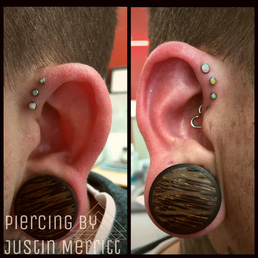 Explore 911 tattoo ideas, creative tattoo ideas in Hampton, available at Blue Horseshoe Tattoo and Body Piercing