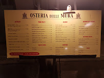 Osteria delle Mura à Cervia menu