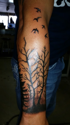Explore cute panda tattoo ideas, creative tattoo ideas in Odessa, available at Little Dragon Tattoos Studio