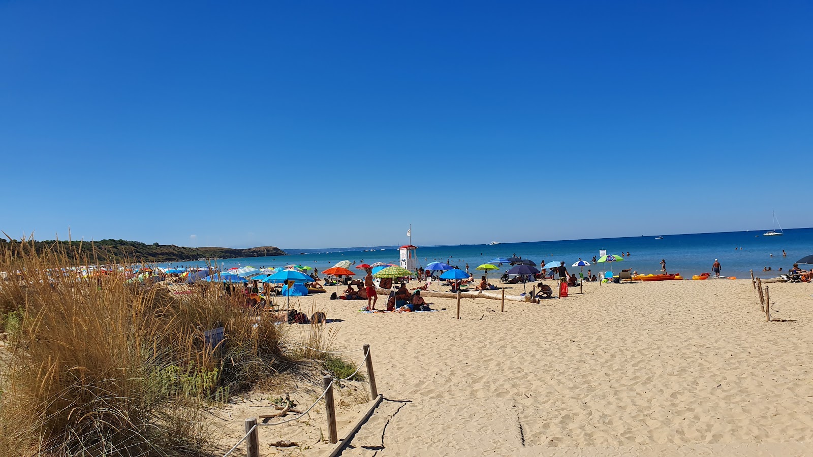 Foto von Spiaggia di Punta Penna mit teilweise sauber Sauberkeitsgrad
