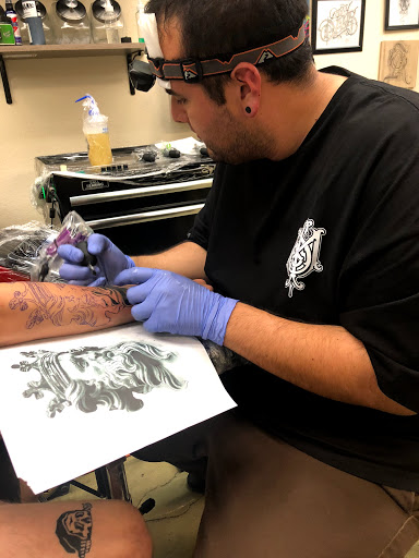 Explore marine corps sleeve tattoo ideas, creative tattoo ideas in San Diego, available at Ink Mindset Studios