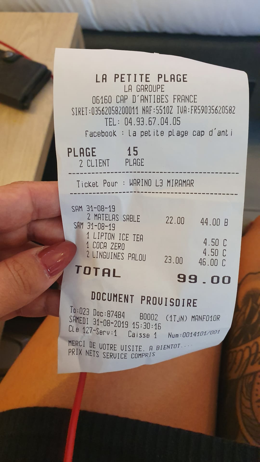 Photo n° 4 de l'avis de Damiano.u fait le 31/08/2019 à 16:40