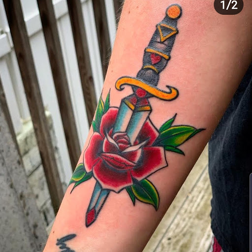 Explore adrenaline tattoo ideas, creative tattoo ideas in Mooresville, available at Anythings Possible