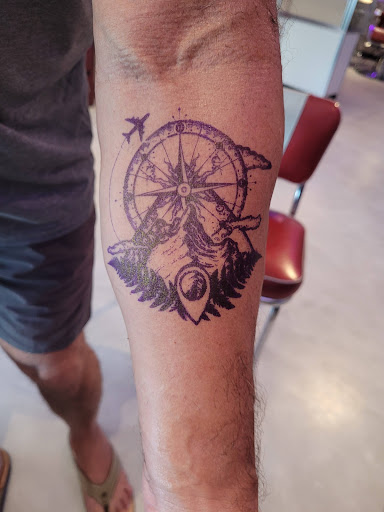 Explore tattoo ideas guns, creative tattoo ideas in Tucson, available at Broken Clover Tattoo and Piercing