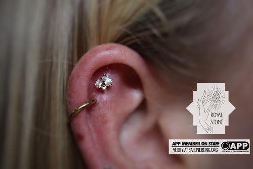 Explore outside forearm tattoo ideas, creative tattoo ideas in Mobile, available at Royal Stone Piercing