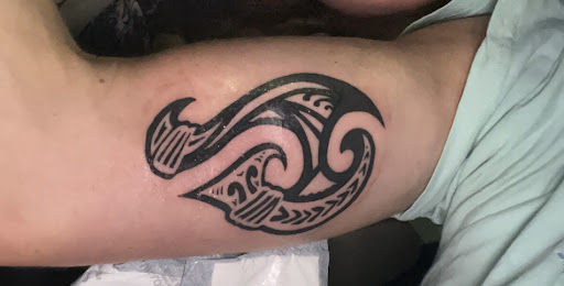 Explore tattoos of my sons names ideas, creative tattoo ideas in Durham, available at Welcome Tattoo