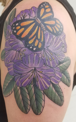 Explore christian tattoo ideas for females, creative tattoo ideas in West Yarmouth, available at Spilt Milk Gallery