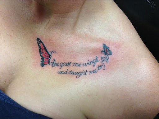 Explore simple silver lining tattoo ideas, creative tattoo ideas in Seymour, available at American Gypsy Tattoo Corp.