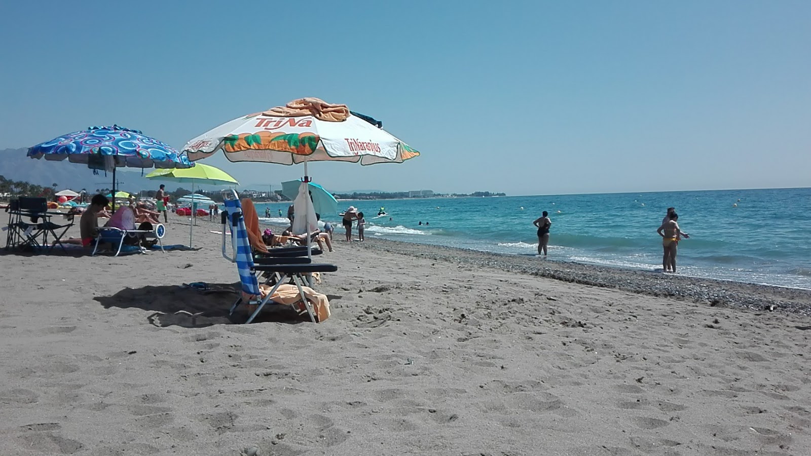 Fotografie cu Playa del Saladillo zonele de facilități