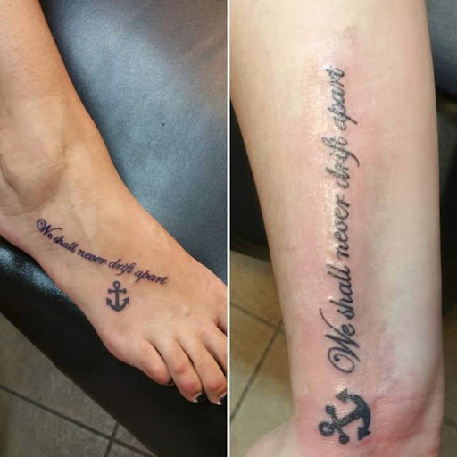 Explore stopwatch tattoo ideas, creative tattoo ideas in Elko, available at Custom Tattoos and Body Piercing Studio