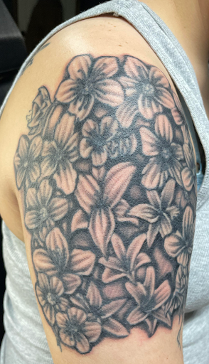 Explore samurai tattoo ideas, creative tattoo ideas in Shippensburg, available at LAZY WIZARD TATTOOS