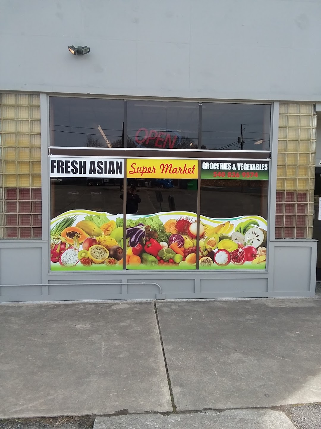 Fresh asian supermarket