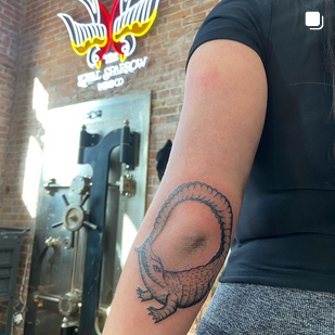 Explore angel name tattoo ideas, creative tattoo ideas in Belgrade, available at The Loyal Sparrow Tattoo and Piercing