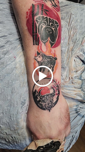 Explore hawaii tattoo ideas, creative tattoo ideas in Chatsworth, available at Howling Winds Tattoo Studio