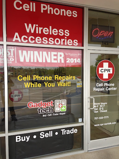 Electronics Repair Shop «CPR Cell Phone Repair», reviews and photos, 5802 E Virginia Beach Blvd #145, Norfolk, VA 23502, USA
