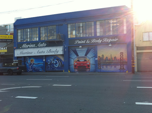 Auto Body Shop «Marina Auto Body», reviews and photos, 585 Bryant St, San Francisco, CA 94107, USA