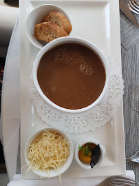 Soupe de potiron du Restaurant méditerranéen Le Grand Large à Balaruc-les-Bains - n°3