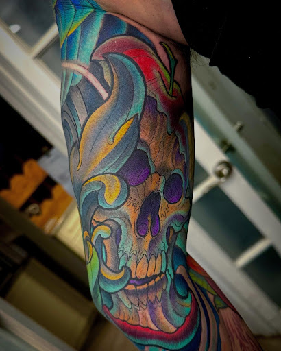 Explore widow tattoo ideas, creative tattoo ideas in San Diego, available at Remington Tattoo Parlor