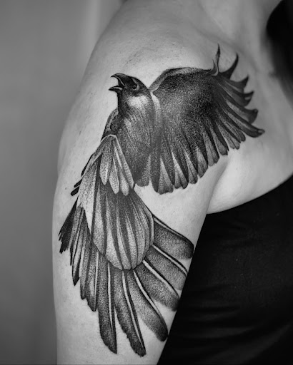 Explore face tattoo ideas, creative tattoo ideas in Southfield, available at Enki Tattoo