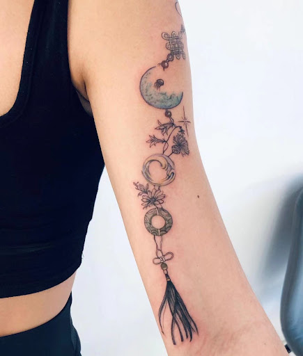 Explore ally tattoo ideas, creative tattoo ideas in Orange, available at Baron Art Tattoo