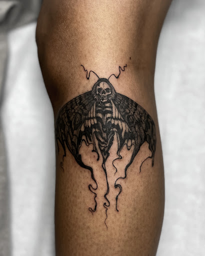 Explore cat memorial tattoo ideas, creative tattoo ideas in Bellefonte, available at Juniper Studio