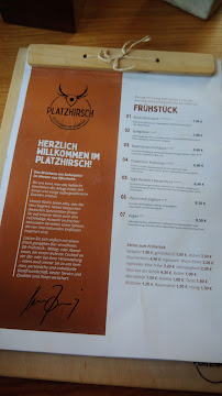 Platzhirsch Pforzheim à Pforzheim menu