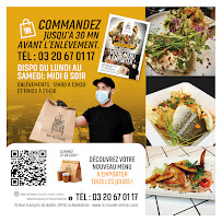 Restaurant français Le Nouvel Atelier à La Madeleine (la carte)