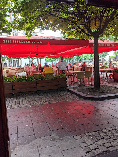 Charming terraces in Düsseldorf