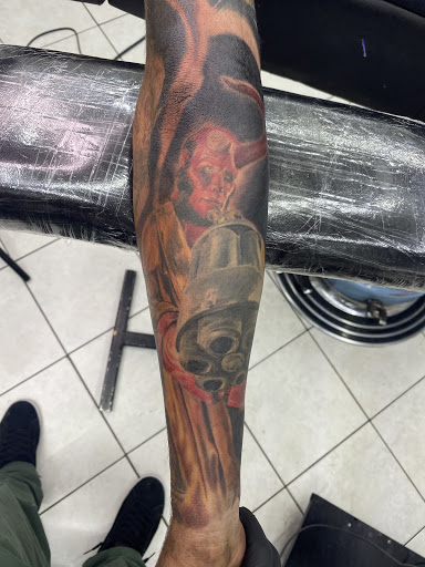 Explore harley tattoo ideas, creative tattoo ideas in Sparks, available at Tidal Wave Tattoo