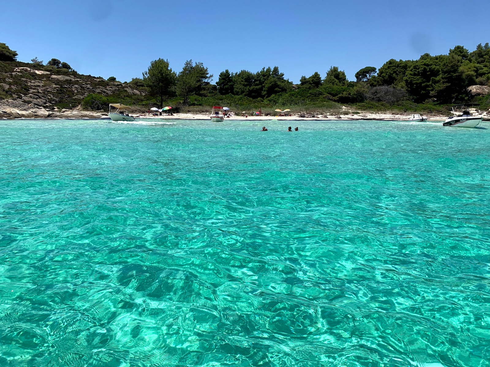 Fotografija White beach divje območje