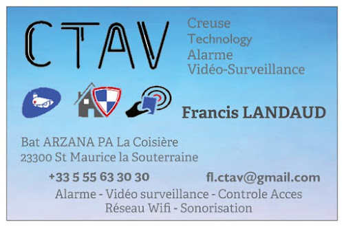 Magasin de matériel de surveillance Creuse Alarme Technology et Video-surveillance Saint-Maurice-la-Souterraine