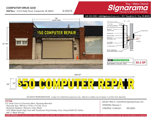 Computer Repair Service «Mobile Computer Repair Doctor», reviews and photos, 21513 Kelly Rd, Eastpointe, MI 48021, USA