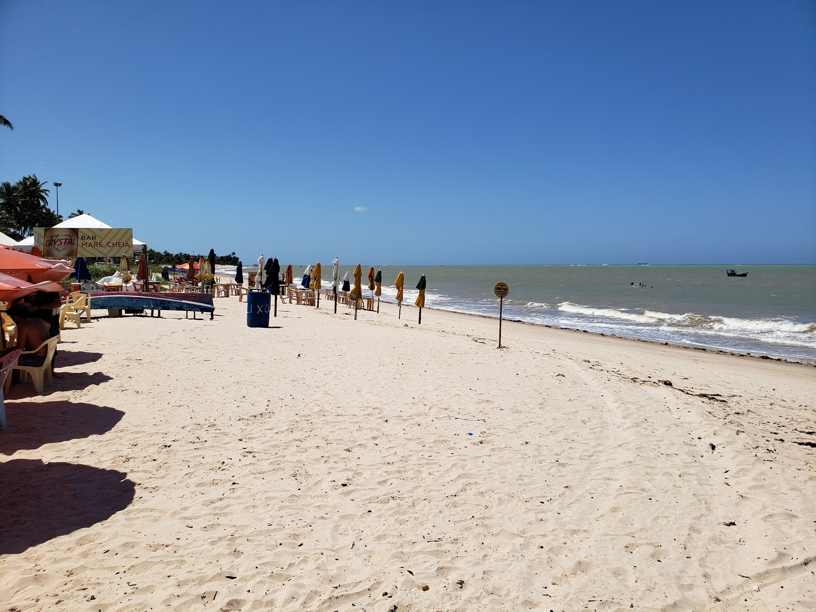 Foto von Penha Strand mit lange, gerade küste