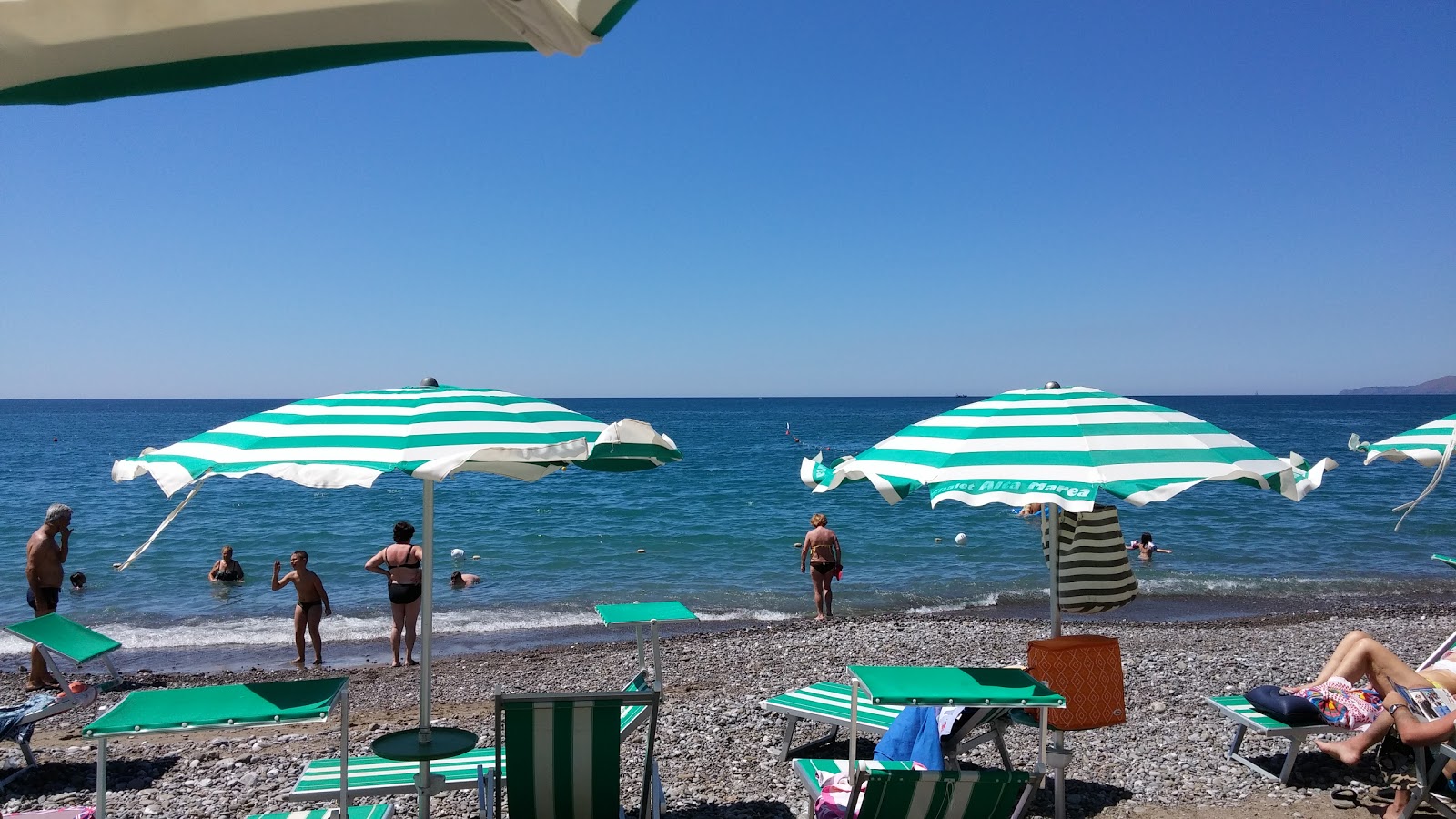 Photo of Villammare beach with partly clean level of cleanliness