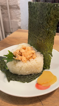 Onigiri du Restaurant servant des nouilles udon Restaurant Kunitoraya à Paris - n°3