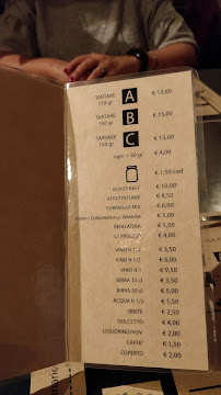 Il Tartino à Padua menu